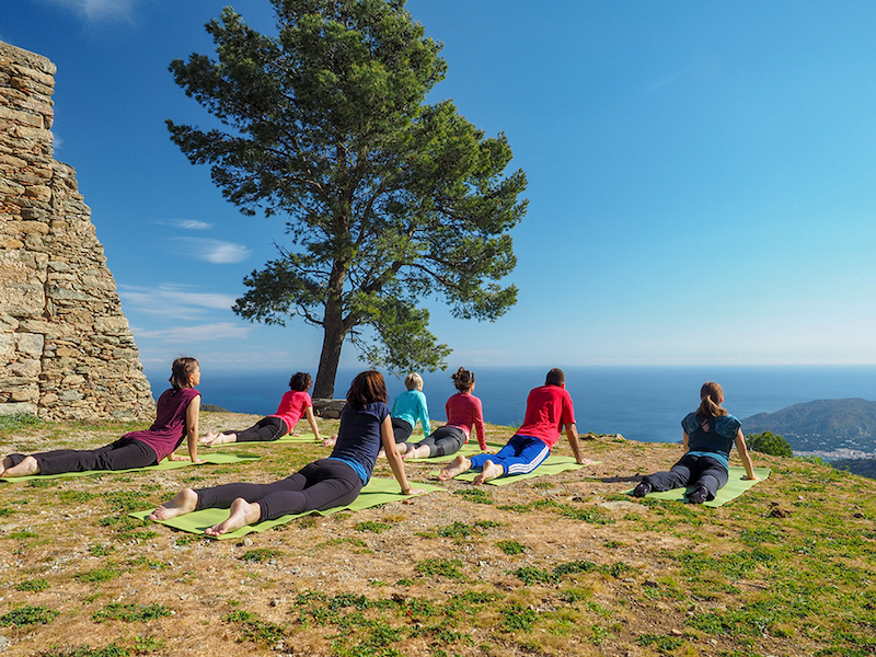 Yoga and hiking, the perfect marriage